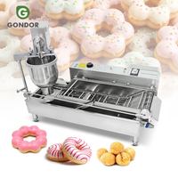 Mesin Pembuat Donat Otomatis Lokma Bakery, Penggoreng dan Pembentuk Bola Donat Kecil untuk Bisnis, Dijual