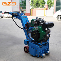 Fraiseuse à béton GZD à moteur diesel 13 CV, machine à fraiser le sol, décapeuse de surface pour l'élimination des marques de peinture