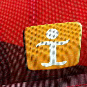 Açık bariyer barikat afişler Polyester bariyer çit örtü filesi afiş kapakları - Product Image 2