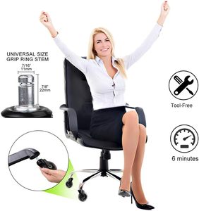 VIMA Lot de 5 chaises d'officiers roulettes de meuble pour <span class=keywords><strong>chaise</strong></span> de <span class=keywords><strong>bureau</strong></span> roulettes de <span class=keywords><strong>chaise</strong></span> de <span class=keywords><strong>bureau</strong></span> roulettes de <span class=keywords><strong>chaise</strong></span> de <span class=keywords><strong>bureau</strong></span> - Product Image 3