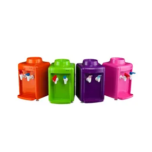 Mini dispensador de agua de marca OEM, dispensador colorido eléctrico para agua caliente y normal para uso doméstico