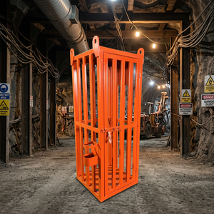 Kwongyip <b>Transportation</b> Hoist Cages for Boiler Coal Delivery & Mine Air-Coal 650x650x1800mm 197kg Made in China - Product Image 3
