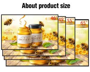46 49 55 Inch Indoor 4k hd <b>Screen</b> 2x2 1x4 4x4 Advertising Player Lcd Video <b>Wall</b> with Controller Display - Product Image 3