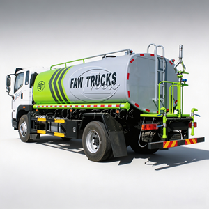 Camión Cisterna de Agua de Acero Inoxidable FAW 10M3 304 para Transporte de Agua Potable - Product Image 1
