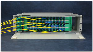 Nhà máy bán sử dụng rộng rãi <span class=keywords><strong>Rack</strong></span> mount tải đầy đủ ODF 72 cổng sợi quang chấm dứt hộp - Product Image 5