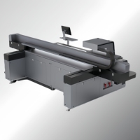 Ricoh Gen5 Printer UV LED baru Printer Inkjet untuk penutup telepon panel PVC Mermor tekanan negatif untuk pencetakan botol