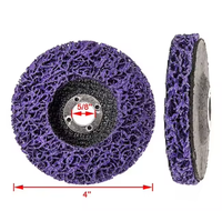 Disque à bande coloré haute résistance 100mm 115mm pour le meulage de surfaces en acier au carbone et en acier inoxydable de voitures