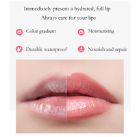 Baume à lèvres hydratant Aichun Beauty personnalisé à la vitamine C, mini, couleur rose naturelle changeante, pour femmes et filles aux lèvres sèches, vente en gros
