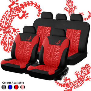 Verni Gecko — housses de siège de voiture, imprimé universel, pour toutes les occasions spéciales, accessoires pour véhicule, Europe et amérique, 1 pièce - Product Image 5