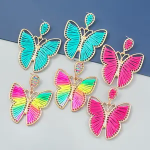 butterfly Design Wholesale Costumes Cheap Ear Rings Jewelry Women Earring