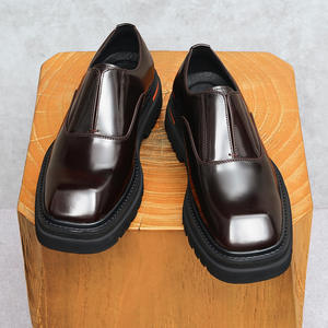 Nouvelles Bottes Classiques de Designer pour Hommes en Cuir Véritable Automne Hiver 2025 – Confortables, Imperméables, Antidérapantes, à Enfiler, pour le Travail - Product Image 2