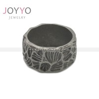 Bague homme Vintage Viking nordique acier inoxydable personnalité Hip Hop celtique bague large