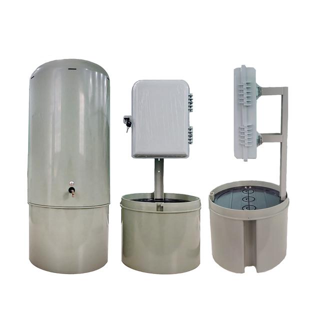 Outdoor Fiber Optic Pedestal with Fiber Terminal Box Plastic Optical Distribution Point ODP Underground FTTH Pedestal