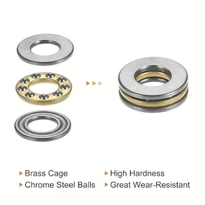 Rodamientos axiales planos de bolas MTZC F8-22m 8 x 22 x 7 mm F8-16 <span class=keywords><strong>F5</strong></span>-10 F6-10 F7-12 F8-16M Mini rodamientos axiales planos de bolas - Product Image 4
