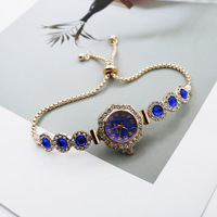 Montre à Quartz de luxe en direct pour femmes Bracelet en calcédoine bande en acier inoxydable ajusteur de corde de traction 9mm épaisseur du boîtier mouvement citoyen