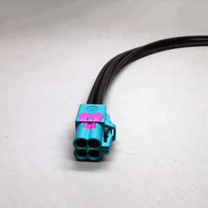 Automotive FAKRA Cable Z Code Waterblue Female to Female 1.5m High Speed RG174 <b>Wire</b> for GMSL GMSL2 <b>Camera</b> ADAS System - Product Image 5
