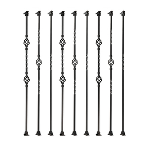 Balaustra scala in <span class=keywords><strong>ferro</strong></span> <span class=keywords><strong>battuto</strong></span> italiano moderno in acciaio inox balcone ringhiera del corridoio disegni - Product Image 1