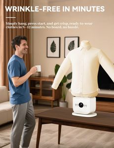 <span class=keywords><strong>Machine</strong></span> à repasser verticale tout-en-un, double usage, fer à repasser intelligent, sèche-<span class=keywords><strong>linge</strong></span>, fer à vapeur, séchage à l'air chaud, <span class=keywords><strong>machine</strong></span> à vêtements domestique - Product Image 2