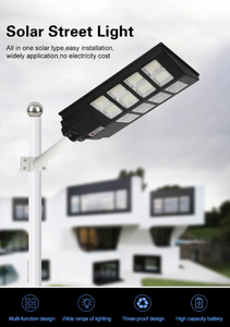 Farola Solar Inteligente IP65 Todo en Uno con Sensor de Movimiento para Iluminación de Carreteras al Aire Libre - Product Image 2