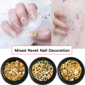 Paso Sico popolare 13 <span class=keywords><strong>disegni</strong></span> <span class=keywords><strong>Nail</strong></span> Jewelry DIY rivetto metallo paillettes <span class=keywords><strong>Nail</strong></span> <span class=keywords><strong>Art</strong></span> <span class=keywords><strong>disegni</strong></span> per Manicure accessori DIY Design - Product Image 2