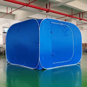 Quick Automatic <b>Opening</b> Pop <b>Up</b> Tent Waterproof Oxford Cloth Single Layer Extended Type Indoor Disaster Relief Use - Product Image 2