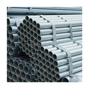 Tùy chỉnh kích thước giá của ống mạ kẽm bán sỉ đường kính lớn ống tròn Top Grade mạ kẽm rỗng phần - Product Image 1