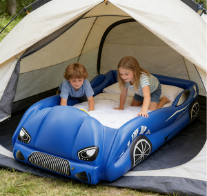 All'ingrosso moderno Deluxe di alta qualità PVC aria di gonfiaggio letto esterno/interno soggiorno materasso <span class=keywords><strong>per</strong></span> i <span class=keywords><strong>bambini</strong></span> <span class=keywords><strong>per</strong></span> il campeggio - Product Image 2