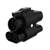 Adaptateur EV CCS2 vers CCS1 DC 250A AC 80A 1000V, chargeur rapide DC AC 2 en 1, certifié TUV, convertisseur EV CCS Combo 2 vers Combo 1, CE TUV
