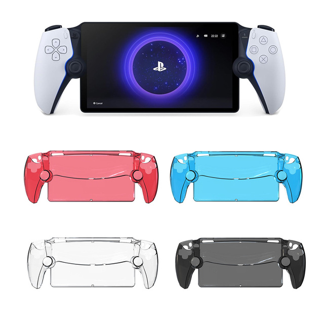 PS Portal PC Hard Crystal Case Protective Cover Clear for PlayStation Portal Remote Player PS5 Game Controller