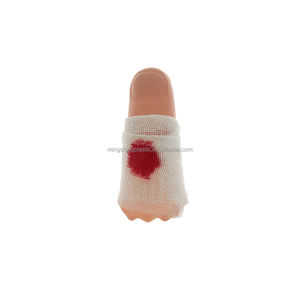 Cubes de doigts effrayants Trick Creepy Finger Bandage en plastique écologique certifiés EN71/CE Jikez 'n' Prankz pour les 8-13 ans, cadeau de fête unisexe - Product Image 2