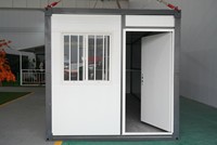 Bâtiment modulaire préfabriqué pliable ZHONGHAO, bureau/dortoir mobile temporaire, hôtels en plein air, fabriqué en panneaux sandwich