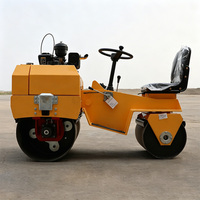 Mini-compacteur routier diesel multi-tonnages (2, 3, 4, 5 tonnes) à conducteur embarqué pour asphalte à vendre