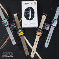 Reloj Inteligente Deportivo C7PRO de Alta Calidad en Oferta 2026, para Hombre y Mujer, Pantalla Táctil, Llamadas Bluetooth, Reloj Inteligente de Moda