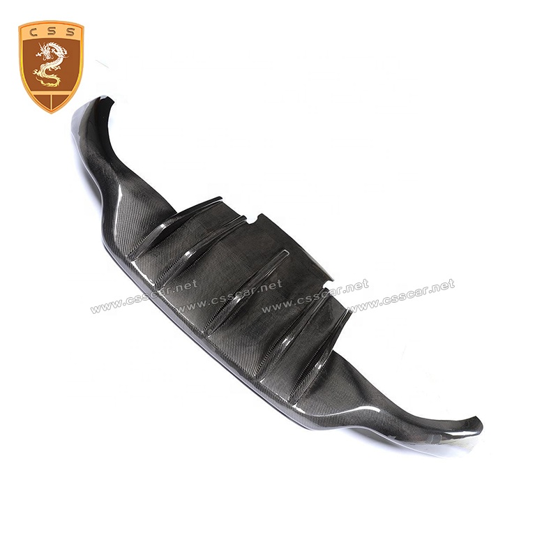 Хорошее Качество Автозапчастей задняя губа для mase-rati GC GT GTS DMC стиль карбоновое волокно задний диффузор