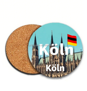 Vente en gros Sous-verres Deutschland Tourisme Souvenirs la Cathédrale Ville Cologne Souvenirs Koln Sous-verres Allemagne Voyage Souvenirs - Product Image 1