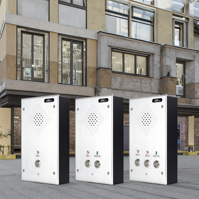 SIP-M100 Access Control Door Intercom Phone for Communication & Networking