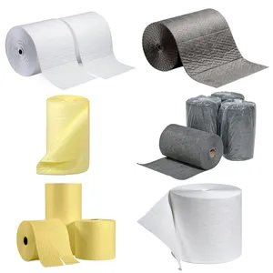 Oil Absorbent Pads, Bargain Oil Spill Rolls and Pads