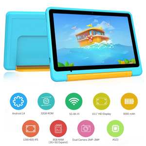 Vente en gros Tablette PC 10 pouces Tablette Android Avec Carte Sim 8 Go Ram 32 Go Rom Tablette éducative pour enfants - Product Image 3