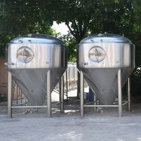 Équipement conique de brassage de bière de fermenteur de l'acier inoxydable 1000l