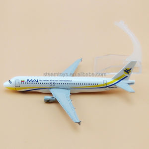 โมเดลเครื่องบินสายการบินมณฑลธิเบตแอร์เวย์ส แอร์บัส เอ320 โลหะ โมเดลสายการบินแห่งชาติพม่า เครื่องบิน 320 ของเล่นสะสมแบบหล่อขึ้นรูป - Product Image 2
