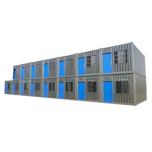 Rapid construction of prefabricated houses 20-foot modular folding container houses camping folding container houses