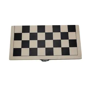 लकड़ी शतरंज बोर्ड छोटे आकार लकड़ी शतरंज सेट