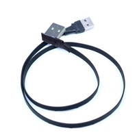 Cable USB 2.0 de Silicona Suave, Conectores de Extensión USB-A Macho a Hembra, Diseño en Forma de L, Transmisión de Datos, Alimentación de Energía para Computadora