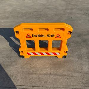 Yüksek Kaliteli Enjeksiyon Kalıplı Katlanabilir Genişletilebilir Güvenlik Bariyeri PE Asansör Bakım Barikatı - Product Image 1