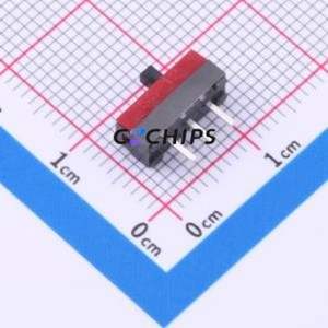 SS12SDP2 Slide Switch Through hole Component (THT) Switch Single Pole Double Throw Rectangle Pin Header Through Hole 30V - Product Image 1