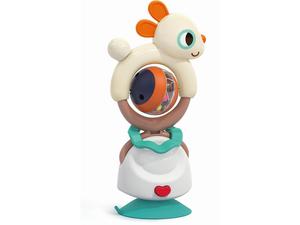 Vente en gros 2 en 1 jouet à mâcher pour bébé animal rotatif éducatif précoce hochets de dentition salle à manger jouets de <span class=keywords><strong>chaise</strong></span> <span class=keywords><strong>haute</strong></span> - Product Image 2