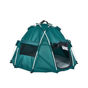 थोक कारखाने का उत्पादन मोर्डन फैशनेबल ग्रीन आउटडोर पॉप अप वाटरप्रूफ कैट टेंट - Product Image 3