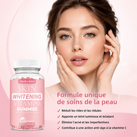 Gummies OEM au collagène et au glutathion, complexe multivitaminé, pour le blanchiment de la peau et les soins quotidiens de la peau et des cheveux