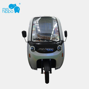 Mini <span class=keywords><strong>Hippo</strong></span> TR480D 2x240L Machine de nettoyage des déchets Nouvelle machine industrielle électrique de collecte et de transport des déchets Tricycle Équipement municipal - Product Image 5