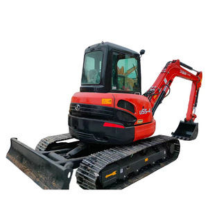 รถขุดมือสอง Kubota U55-4 เครื่องจักรกลหนักมือสอง Kubota U55 รถขุดไฮดรอลิกราคาถูกพร้อมส่ง Kubota KX161 185 165 รถขุดตีนตะขาบ - Product Image 1